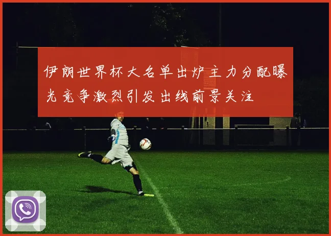 伊朗世界杯大名单出炉主力分配曝光竞争激烈引发出线前景关注